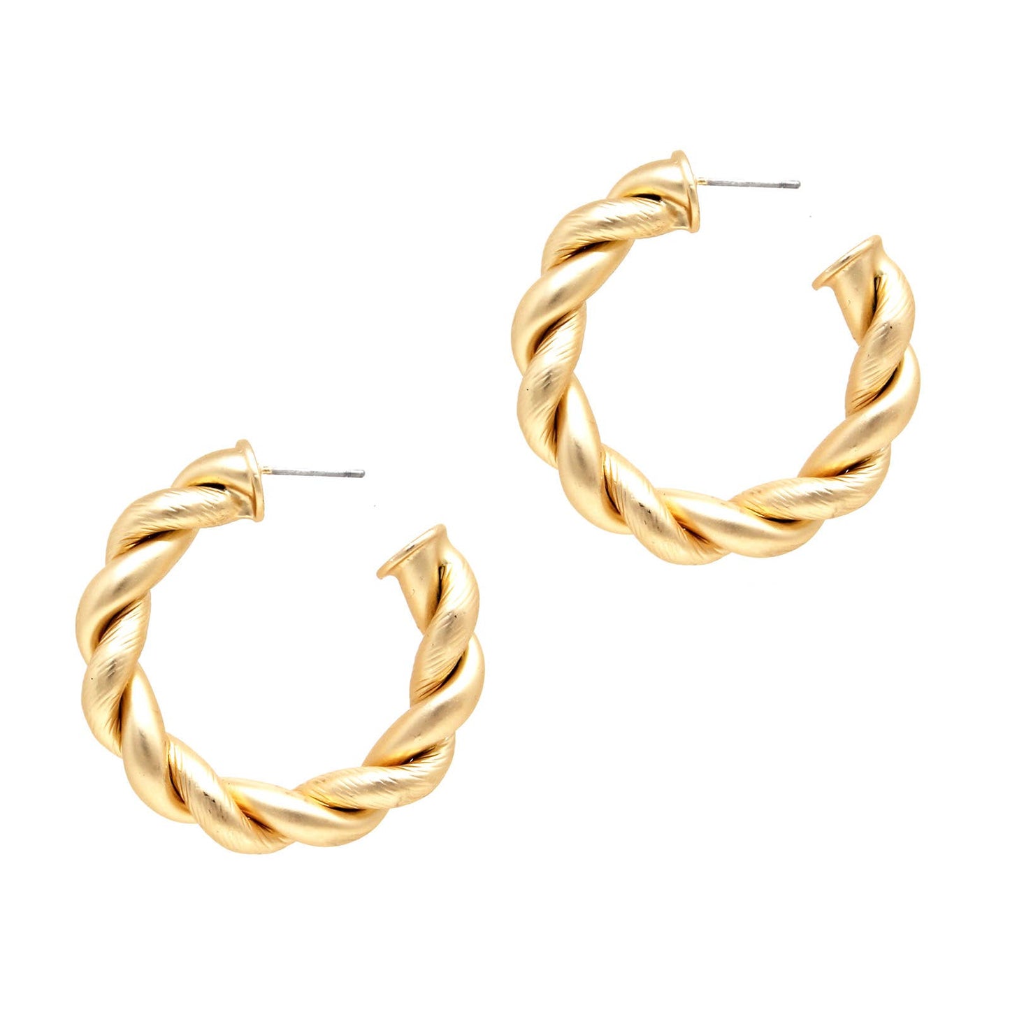 Braided Hoop Earrings