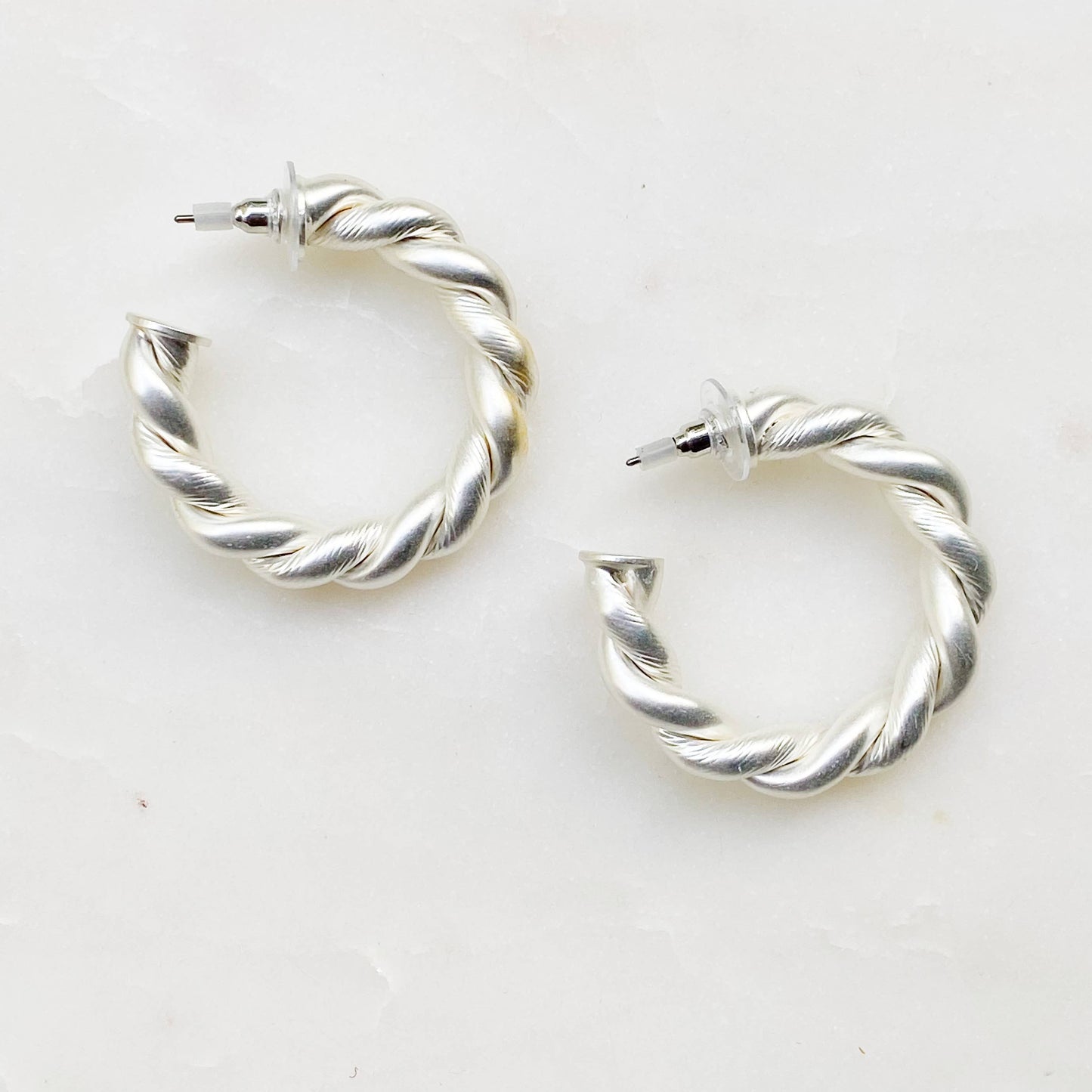 Braided Hoop Earrings
