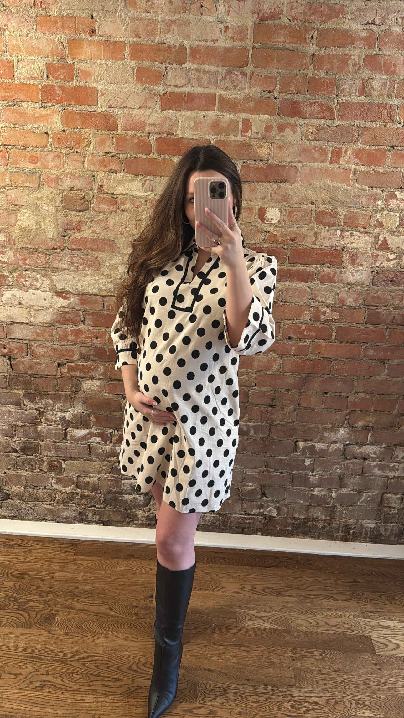 Pop the Polka Dress