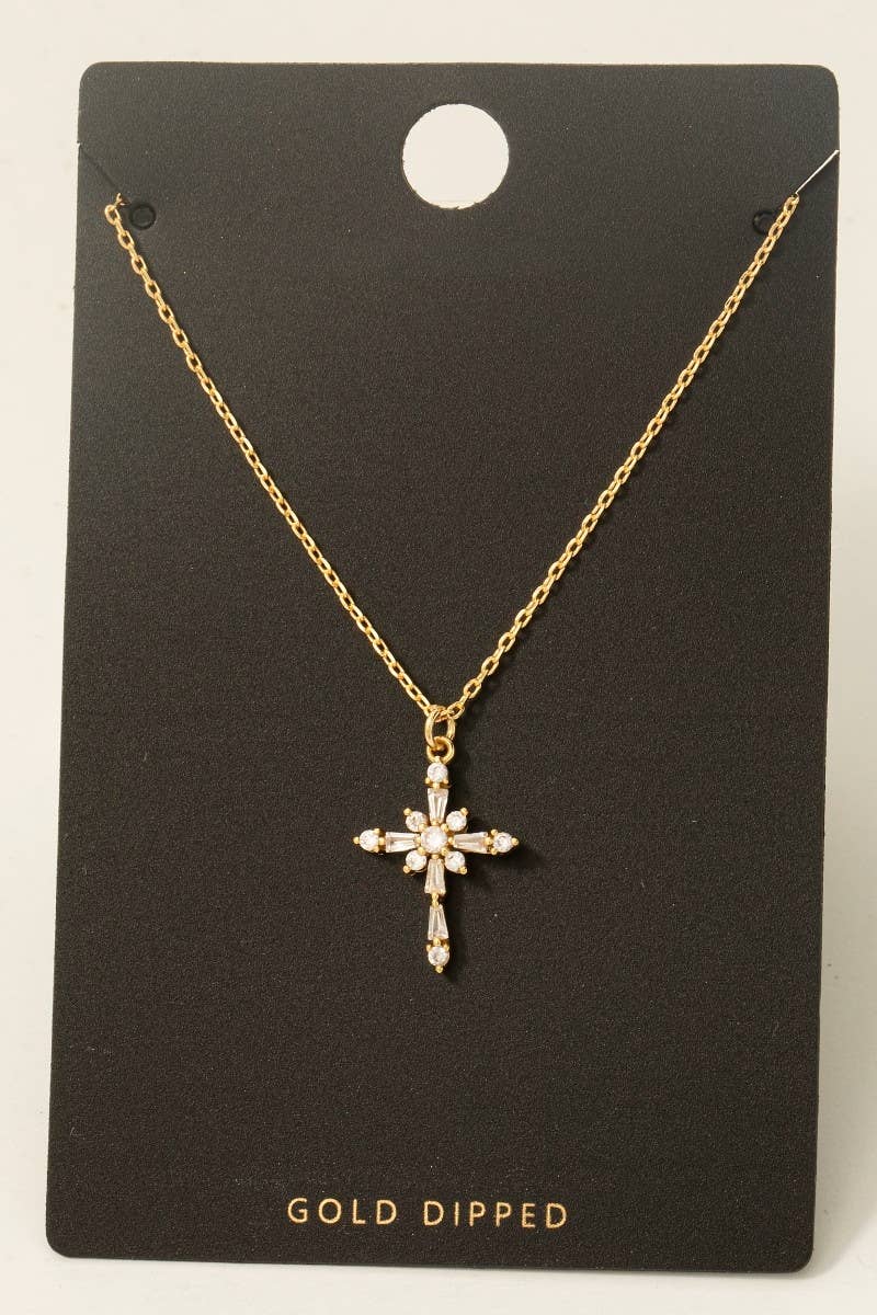Cross Pendant Necklace