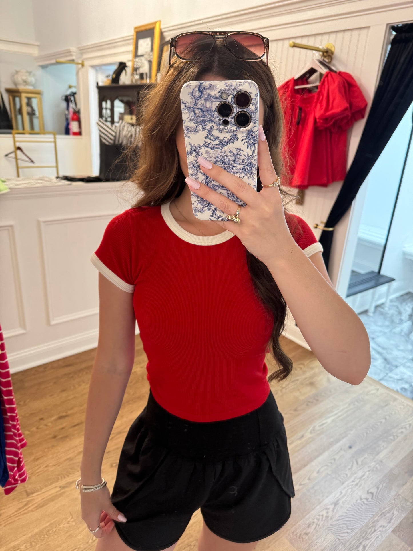 Sleeve Ringer Top