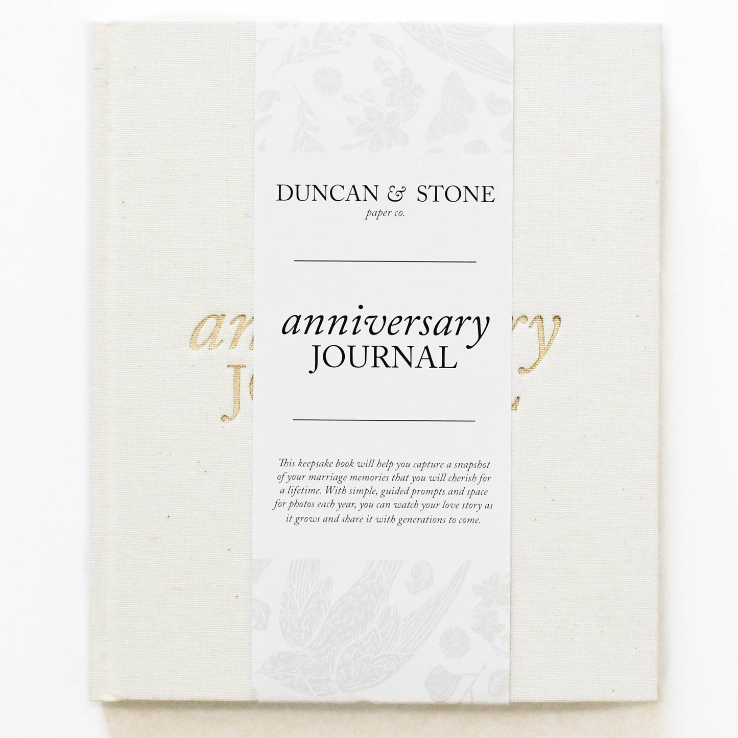 Anniversary Journal | Wedding Book |