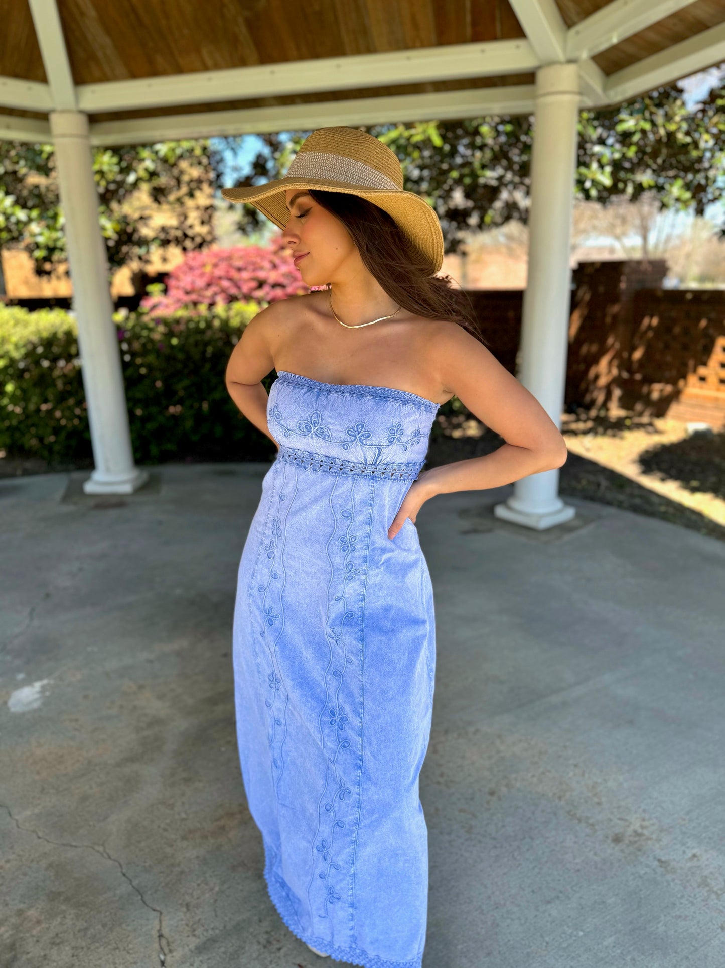 Samantha Denim Maxi