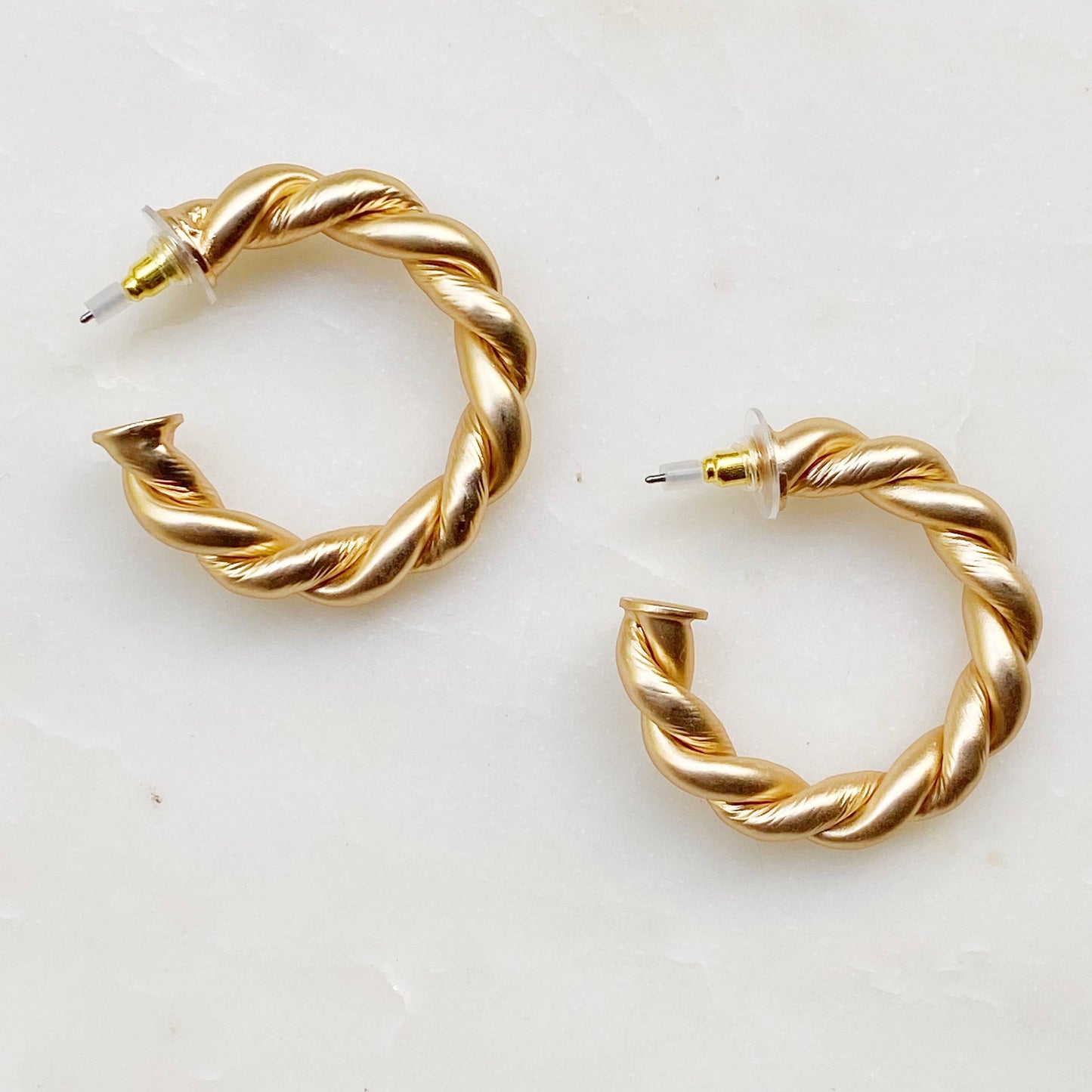Braided Hoop Earrings