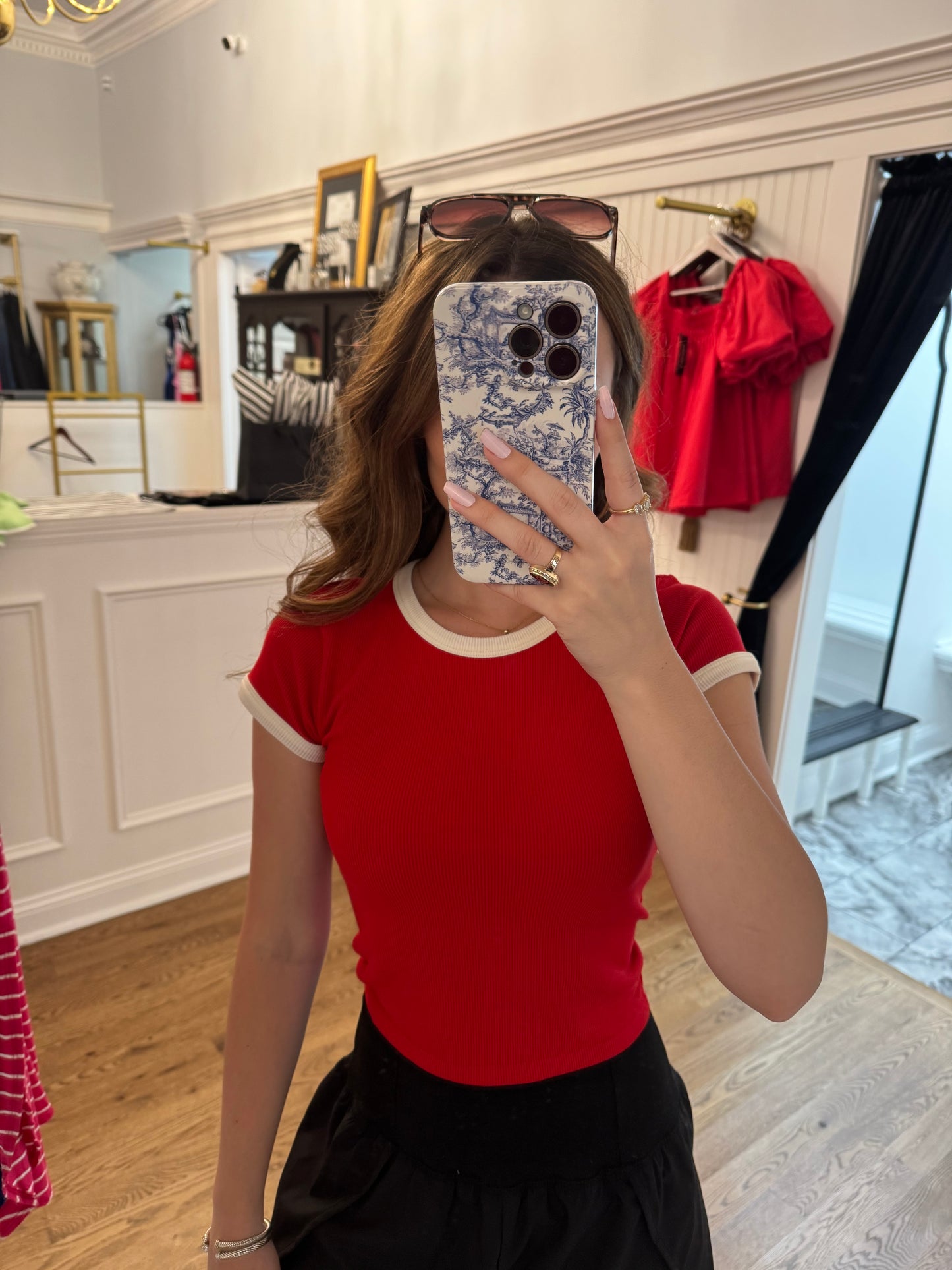 Sleeve Ringer Top