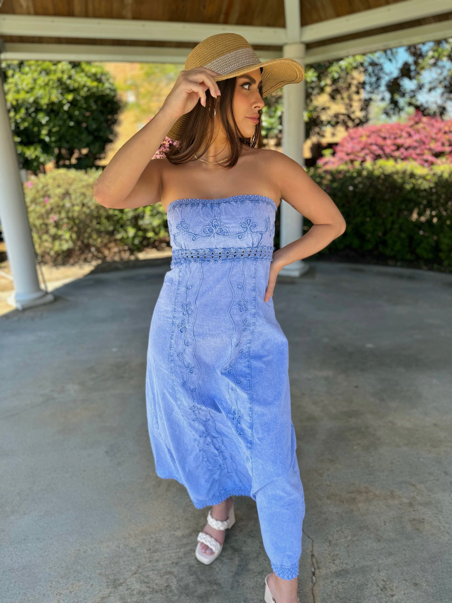 Samantha Denim Maxi
