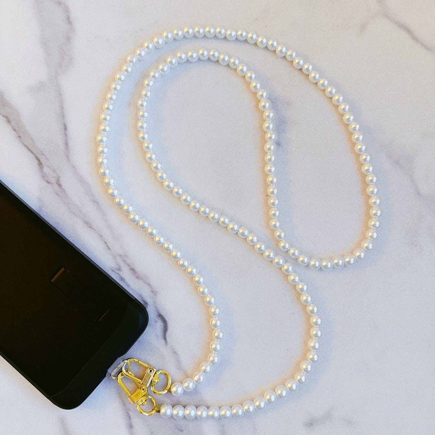Pearl Crossbody Lanyard