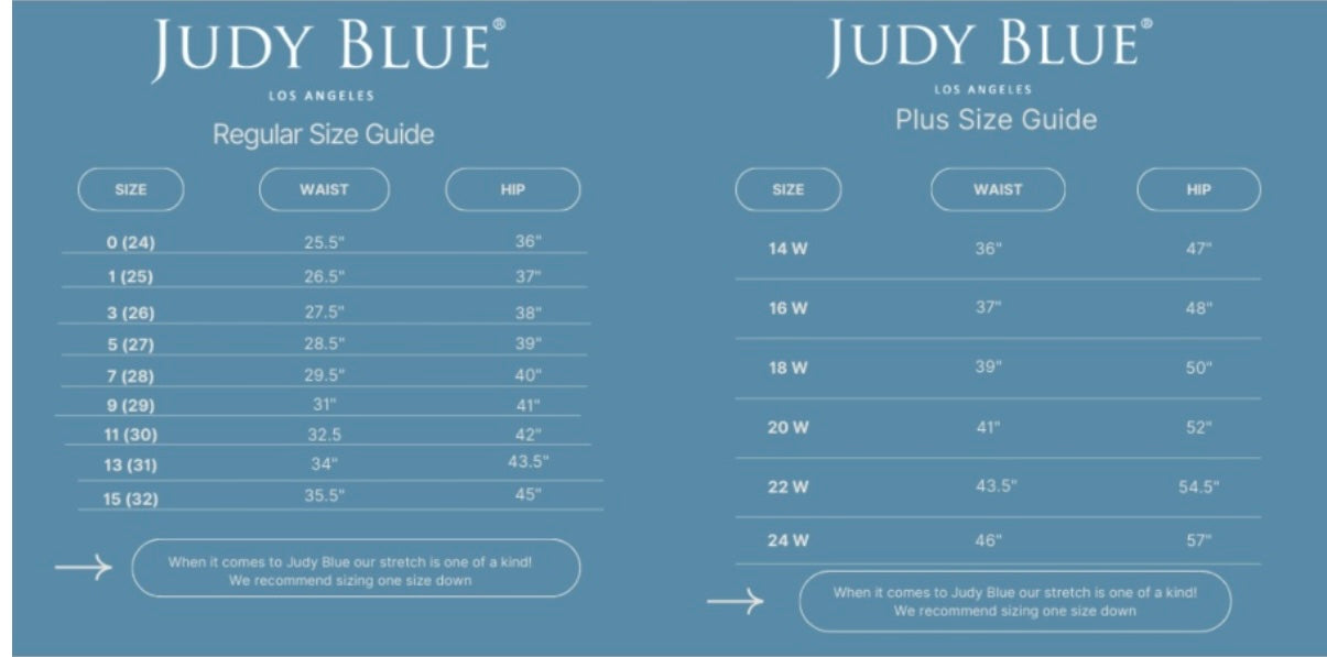 Judy Blue: Cuffed Straight Leg in Plus
