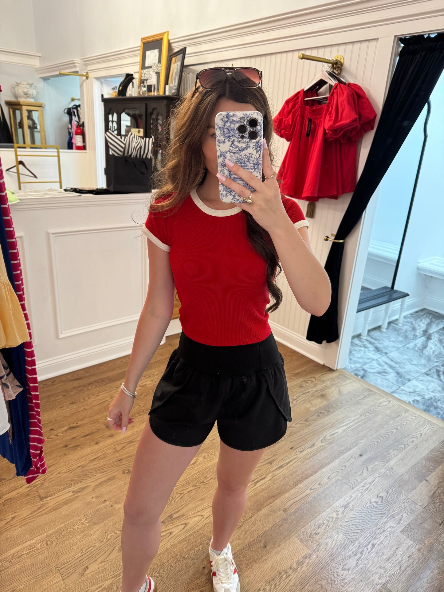 Sleeve Ringer Top