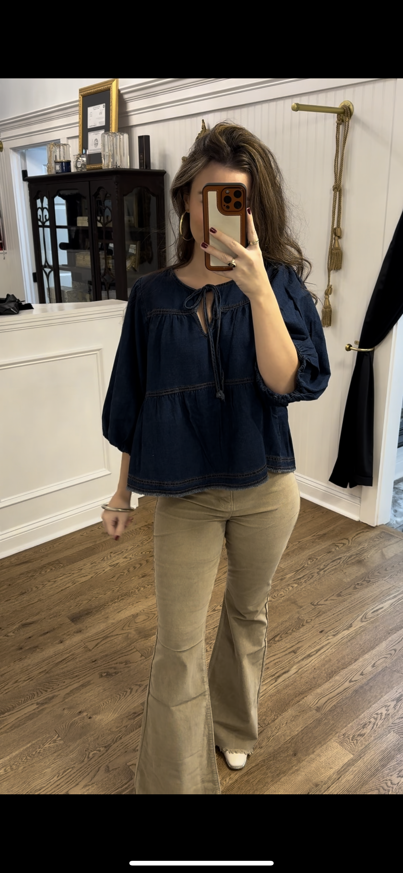 Chloe Corduroy Flare