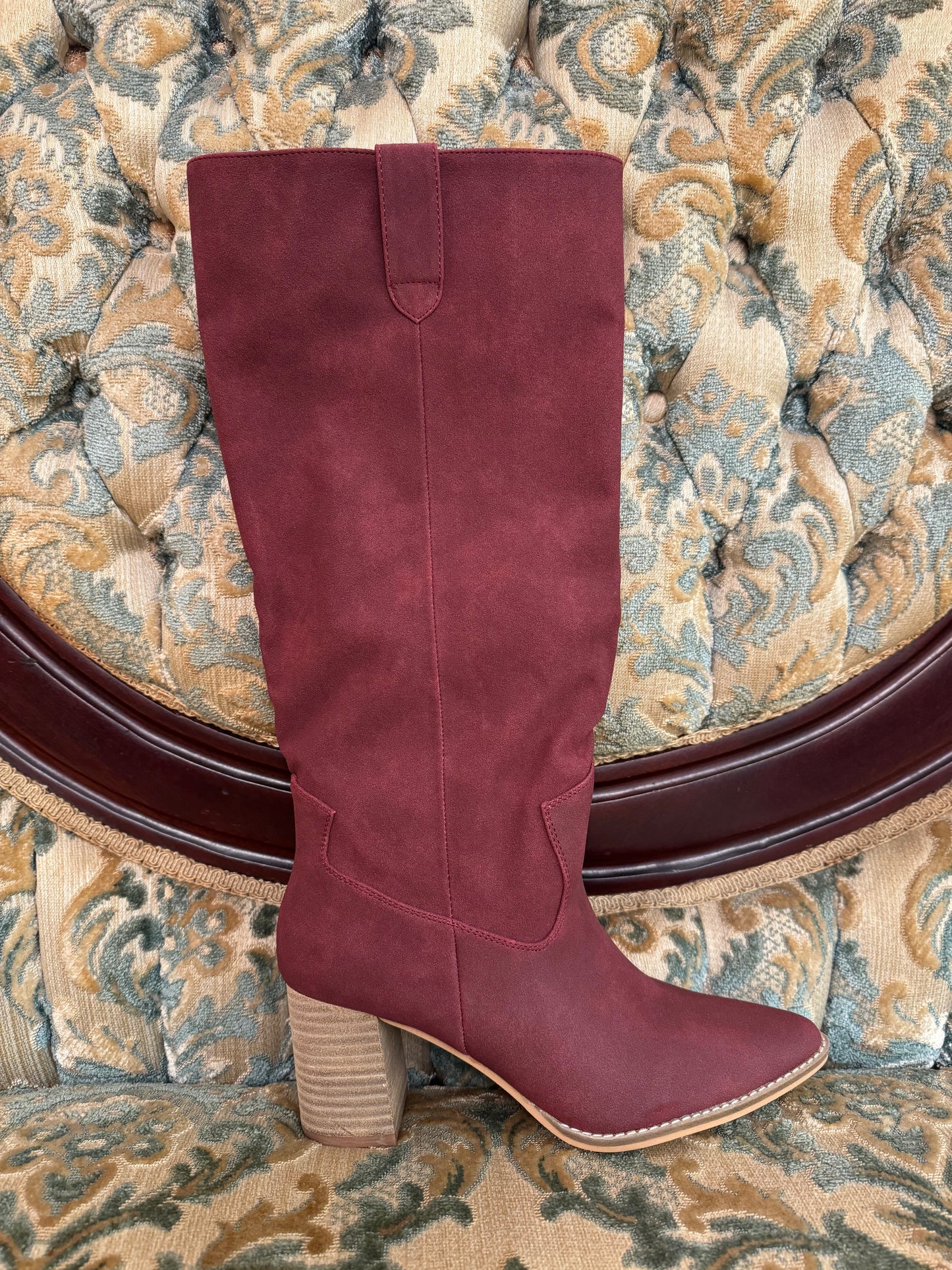 Maroon Boot