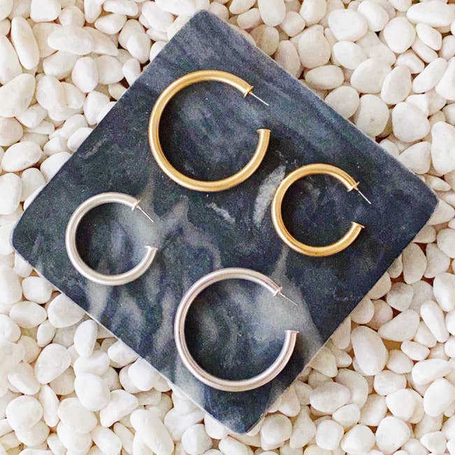 Classy Hoop Earrings