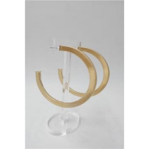 Luxe Round Hoop Earrings