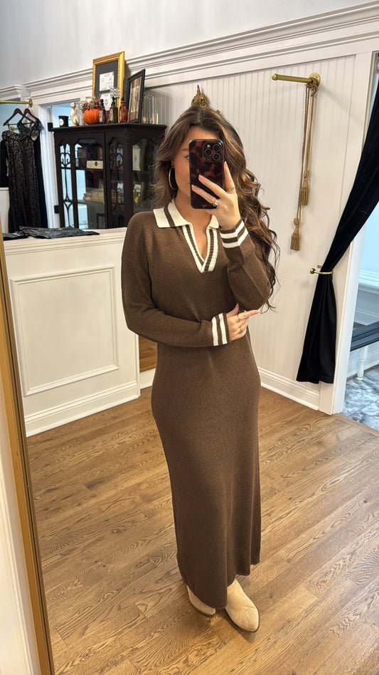 Cinnamon Swirl Dress