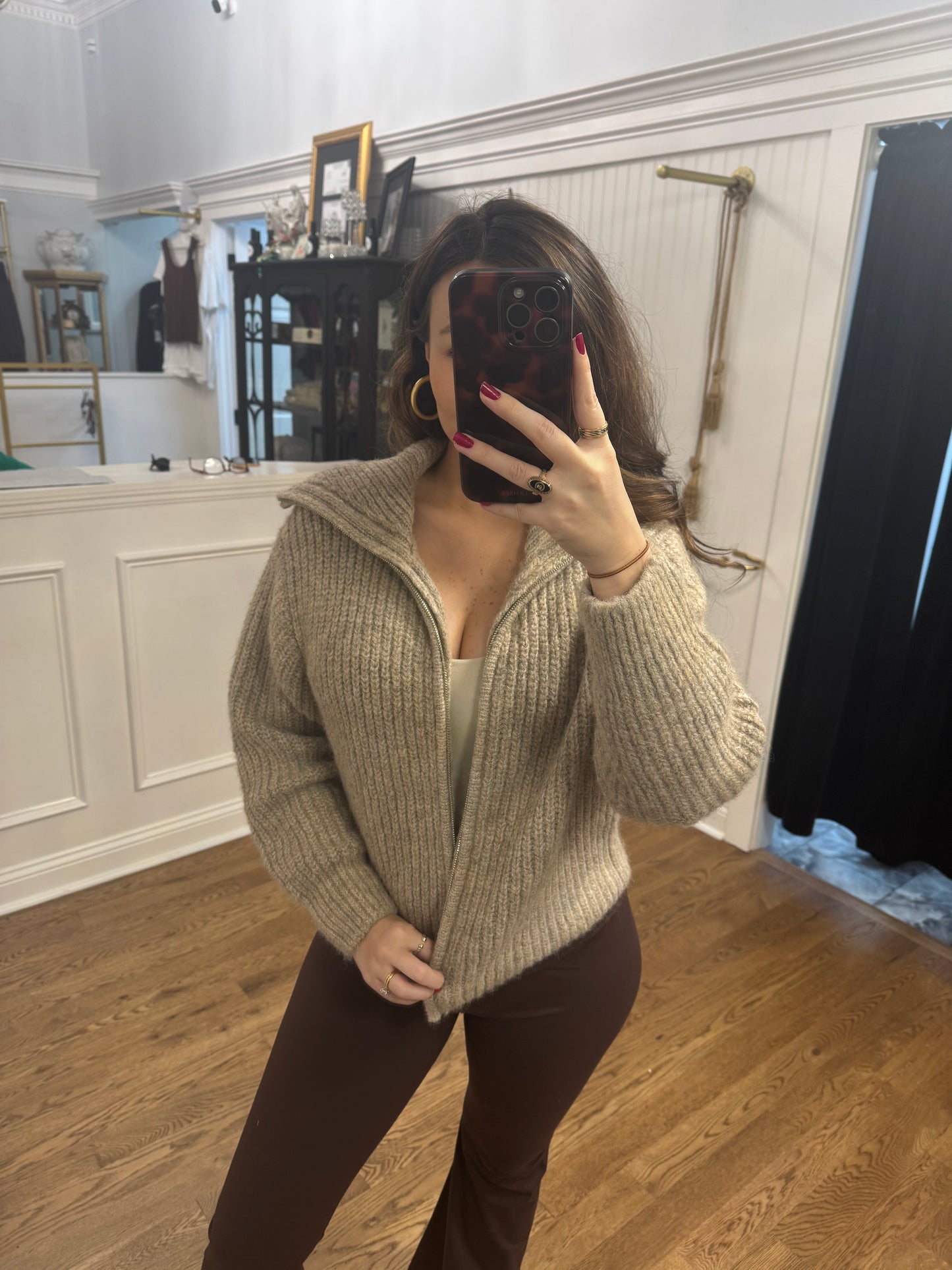 Gingerbread Latte Sweater