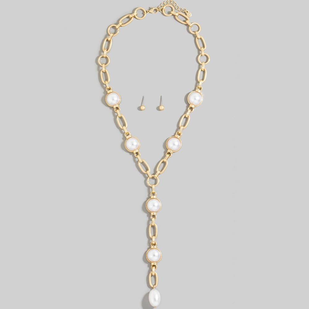Oval Chain Necklace Set
