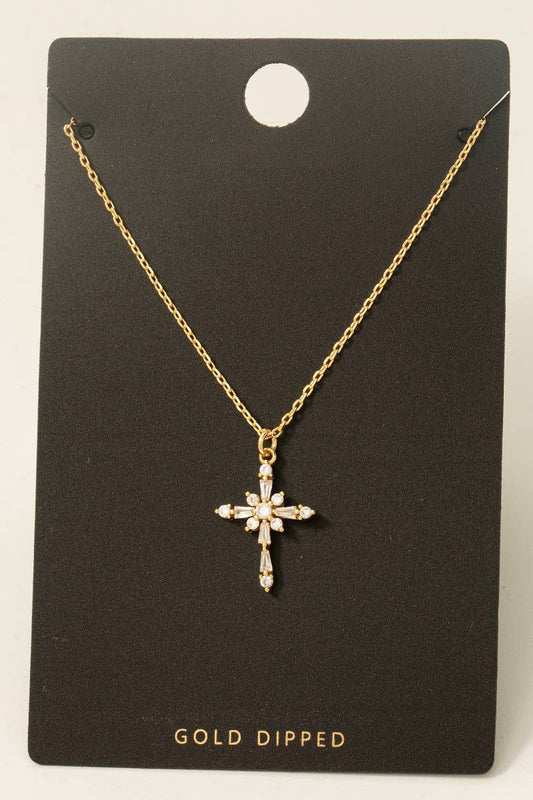 Cross Pendant Necklace