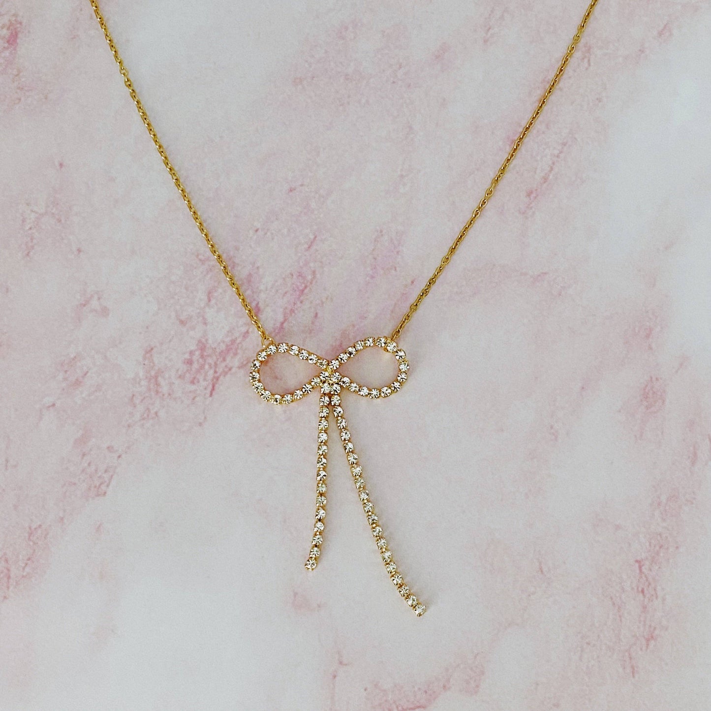 Bow Necklace
