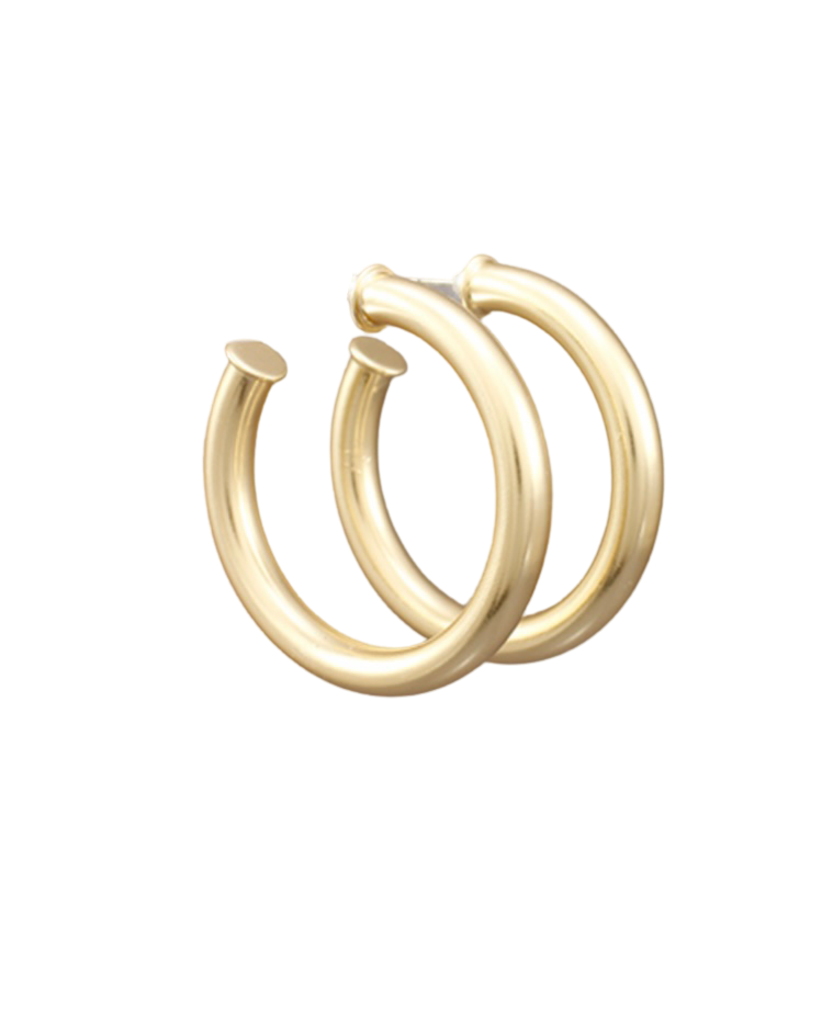 Classic Gold Hoops