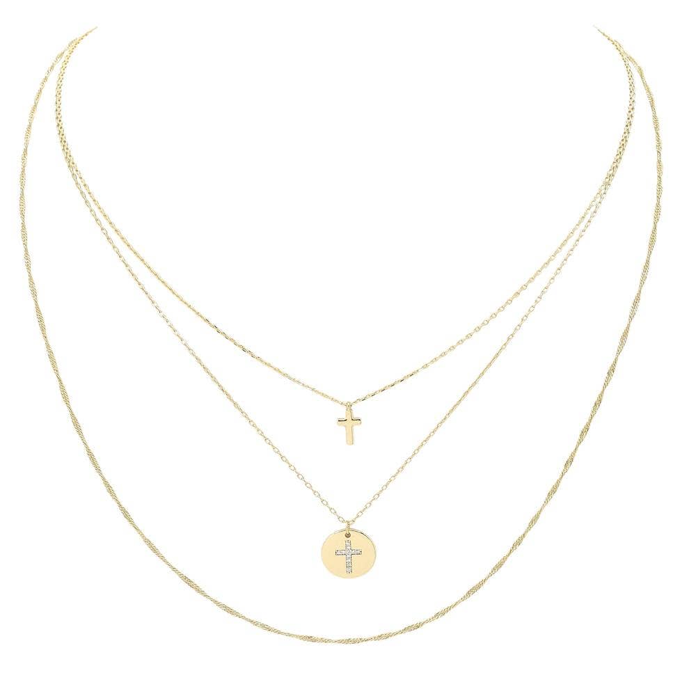 Three Layered Chain Cross