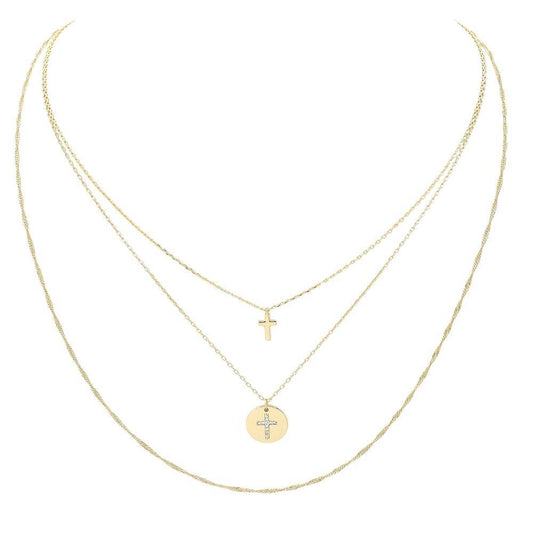 Three Layered Chain Cross