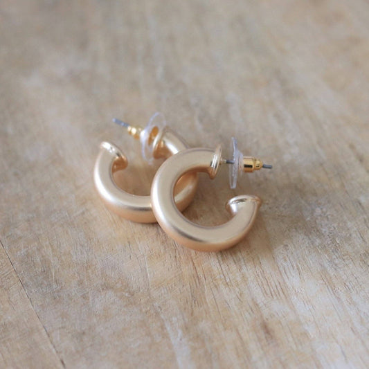 Everyday Mini Gold Hoop