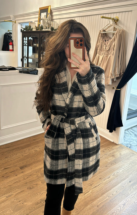 Plaid Coat