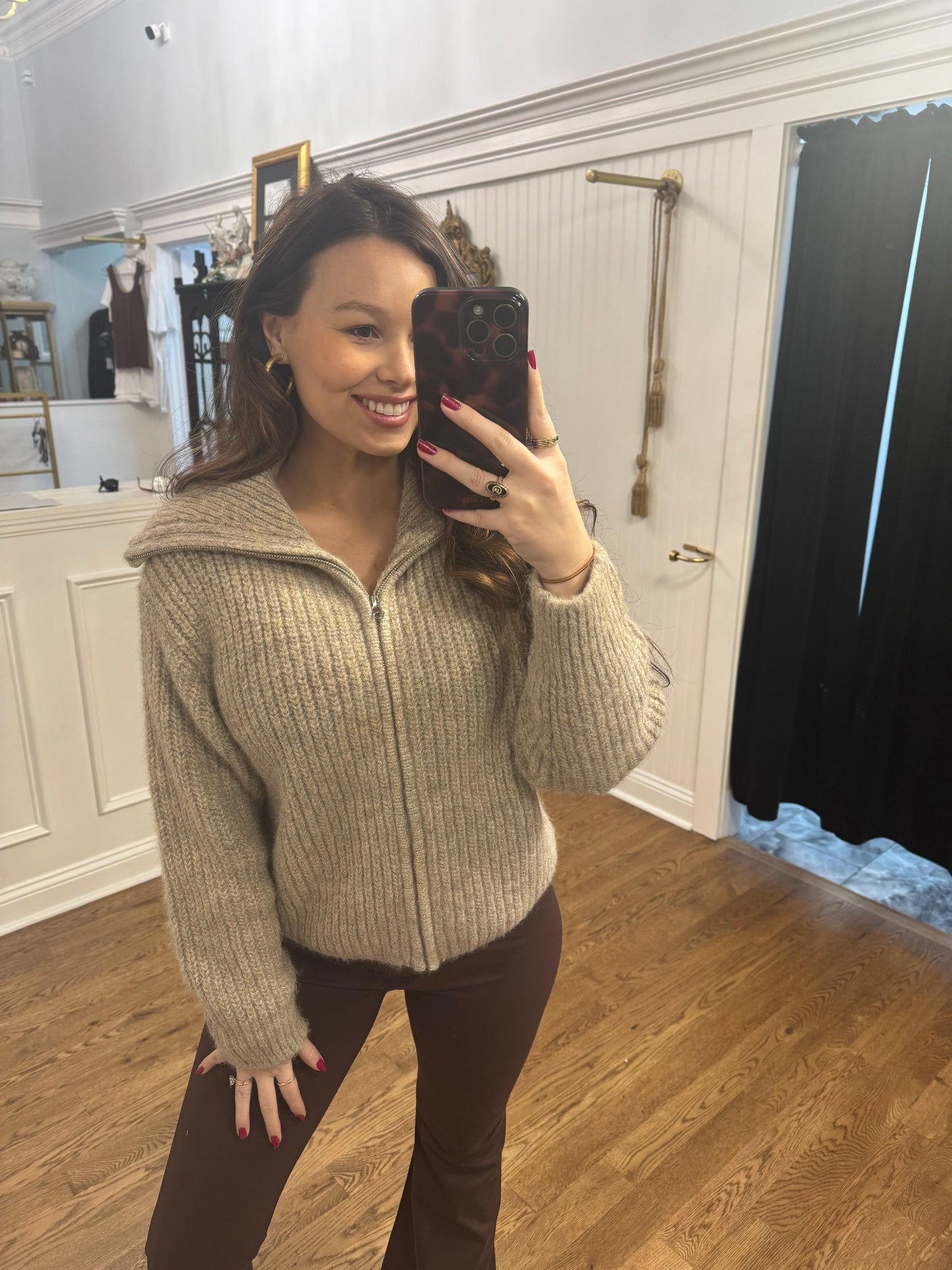 Gingerbread Latte Sweater