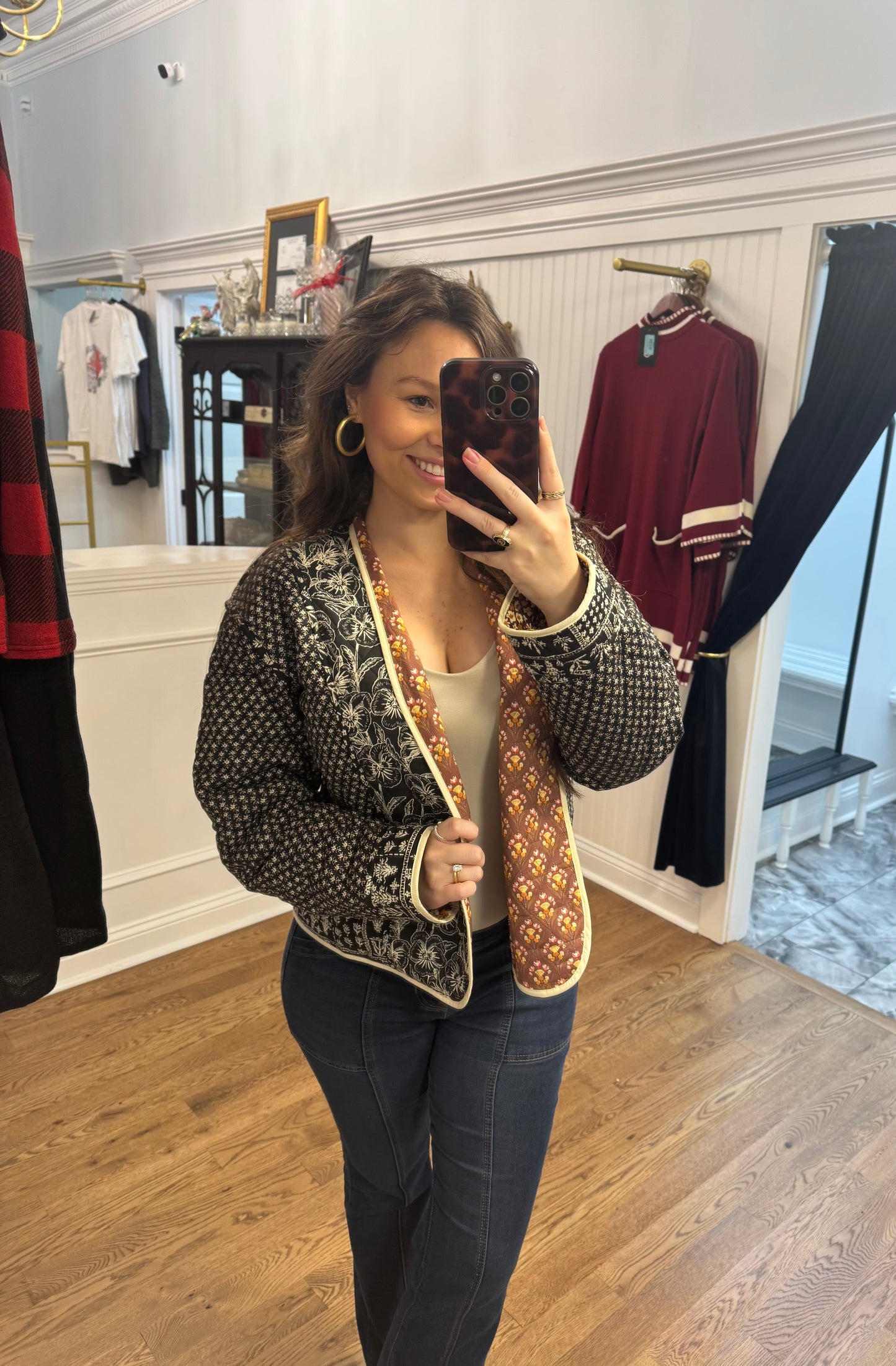 Reversible Quilted Jacket