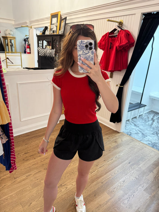 Sleeve Ringer Top