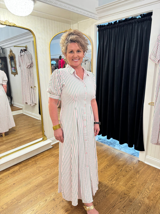 Spring Stripes Dress