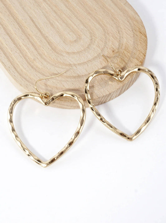 Heart Dangle Earrings