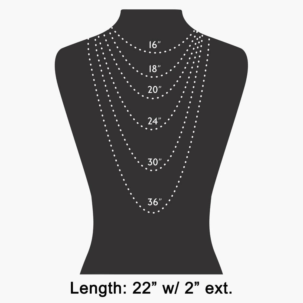 Oval Chain Necklace Set