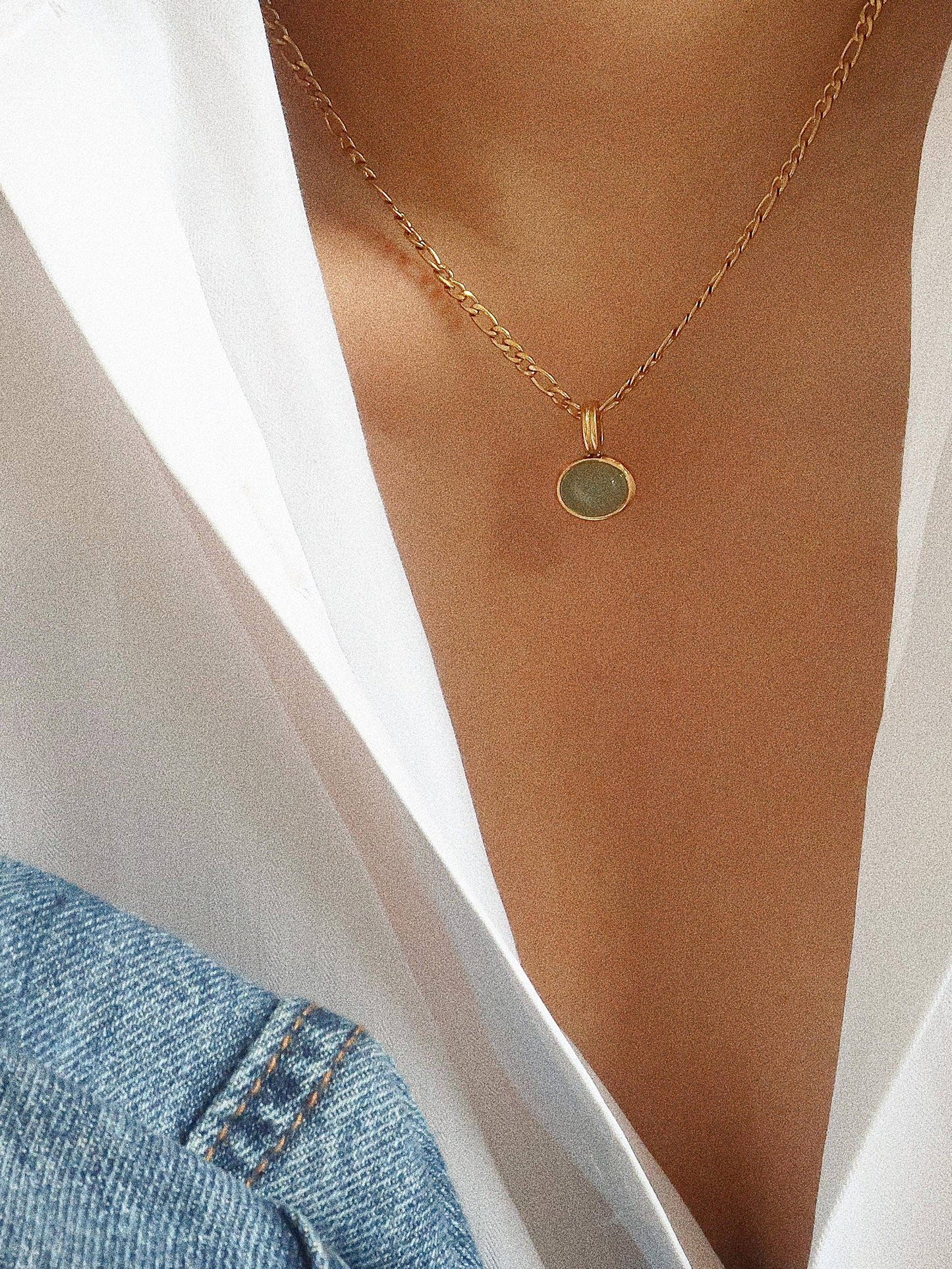 Green Stone Pendant