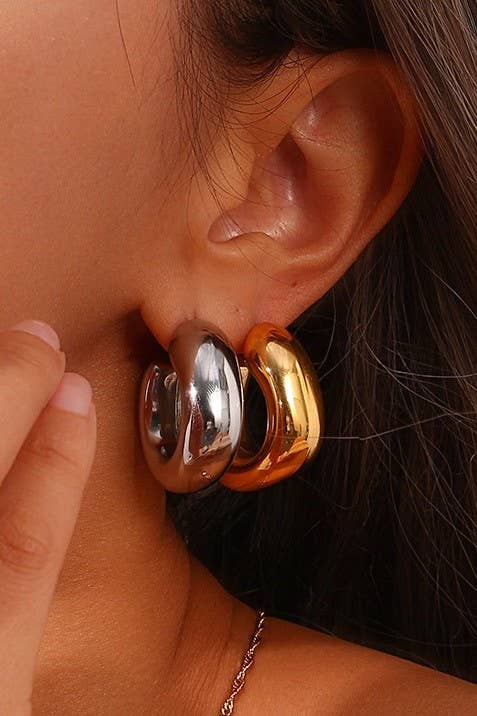 WATERPROOF TARNISH FREE HOOPS
