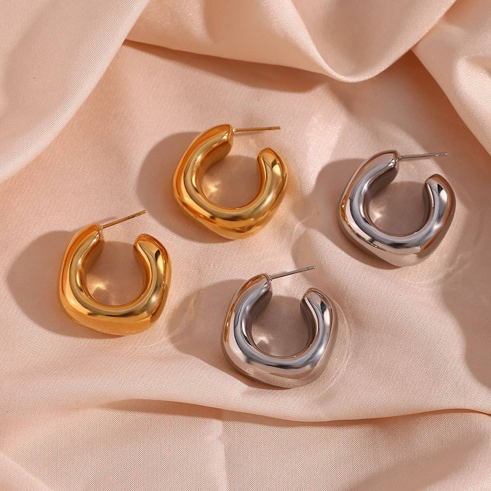WATERPROOF TARNISH FREE HOOPS
