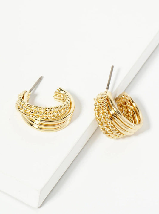 Layered Hoop Earrings