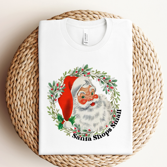 Santa Shops Small