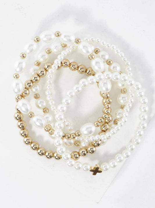 5PC-Set Stretch Bracelets